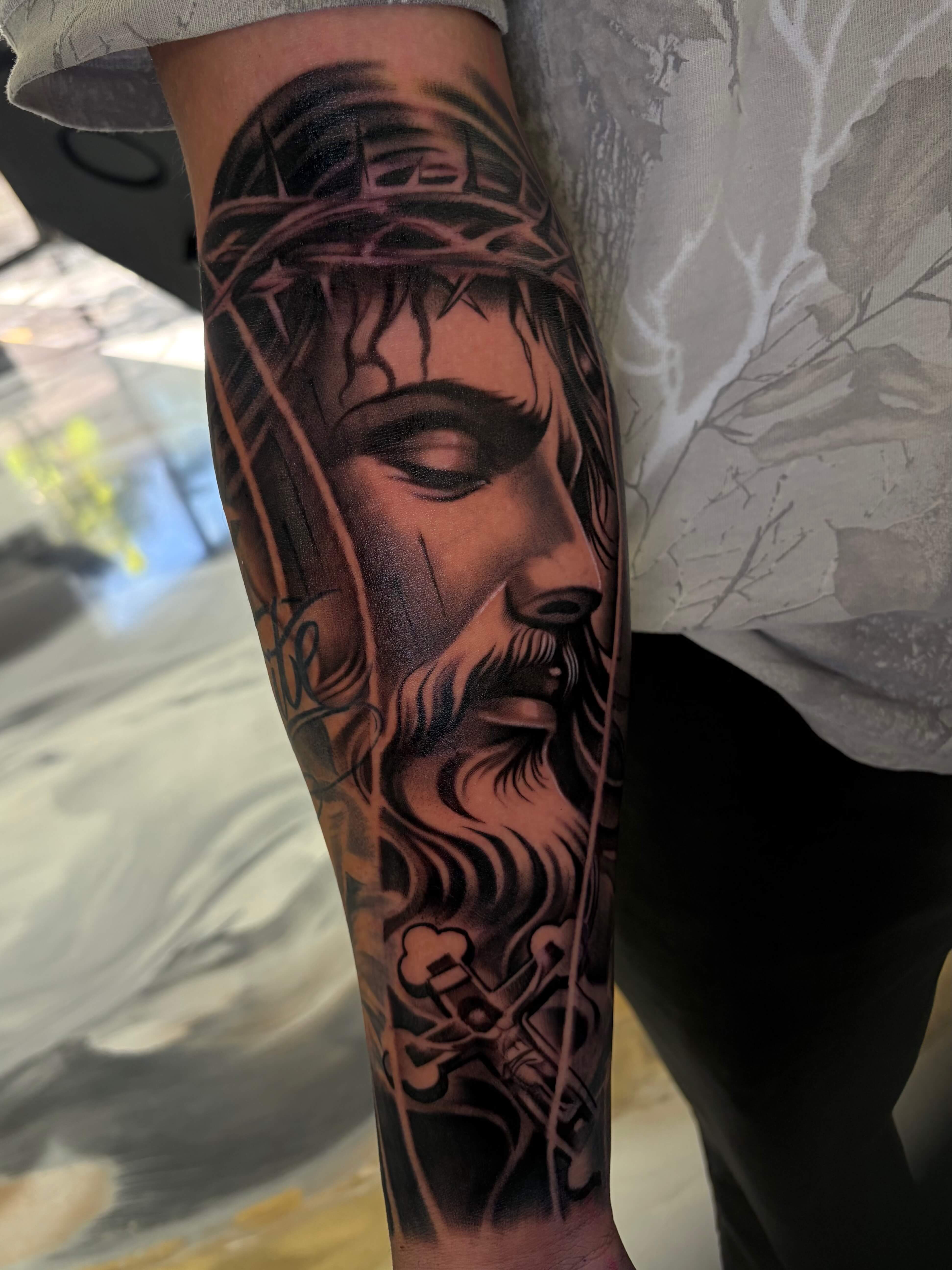 Portrait tattoo