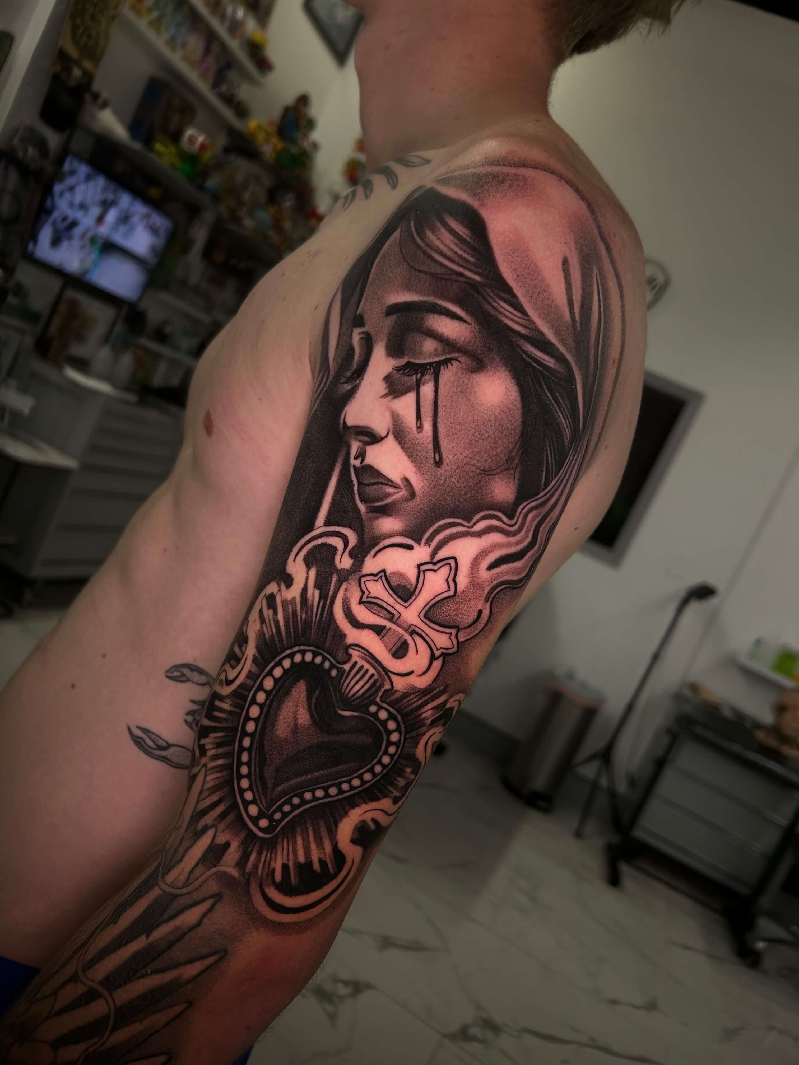 Portrait tattoo